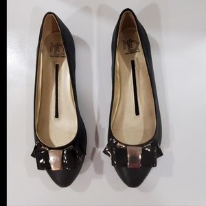 NWOT Designer New directions Jackie bow flat shoes